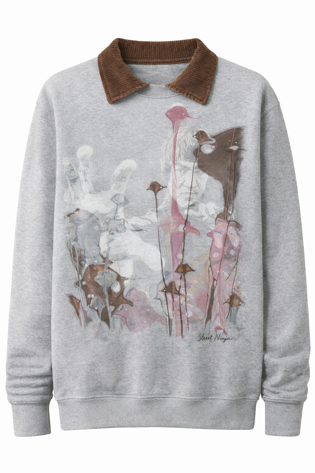 Street Ninja Artist Series 01
Corduroy Collar Crew

Piece 001 — “Drip Field”