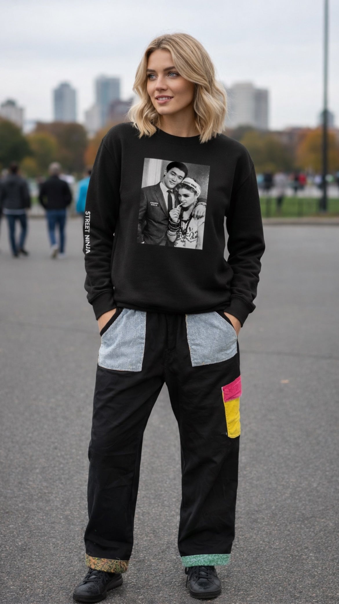 Checkered Riot- Street Ninja Pants